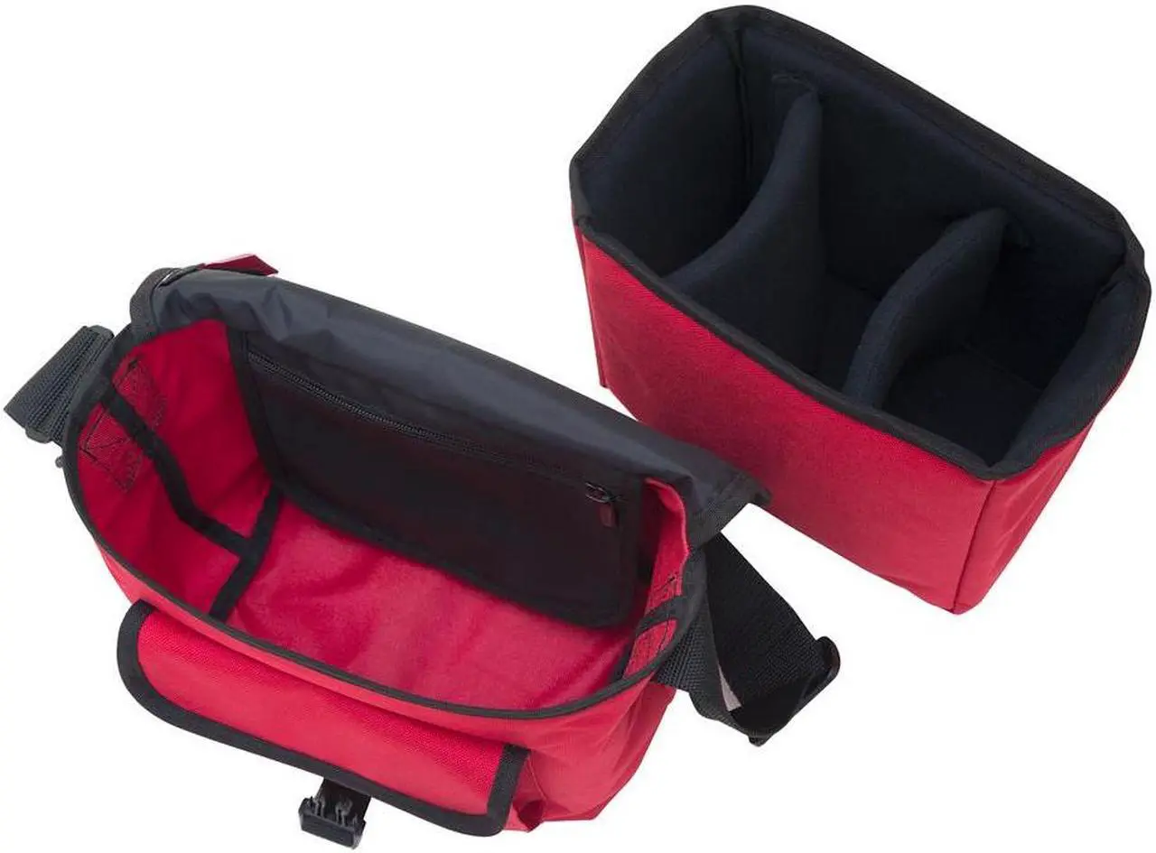 Alt view image 2 of 5 - Manhattan Portage Aperture Camera Bag, Camera Bag for Digital SLR, Camera Bag with Soft and Padded Camera Insert, Black.