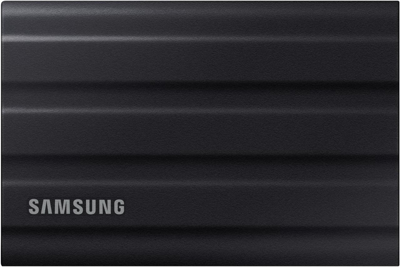 Main image of SAMSUNG T7 Shield Portable SSD 1TB - Up to 1050MB/s - USB 3.2 (Gen2, 10Gbps) IP-65 External Solid State Drive, Black (MU-PE1T0S)