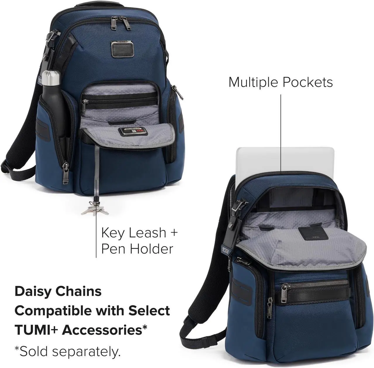 Alt view image 3 of 5 - TUMI - Alpha Bravo Navigation Backpack - Everyday Travel Backpack - Fits Up to 15" Laptop - 16.0" X 14.0" X 7.3"