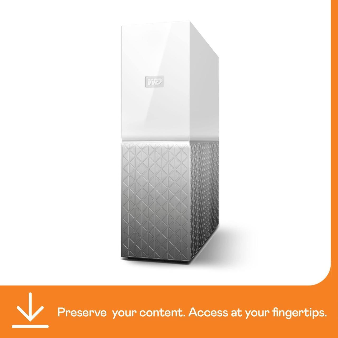 Alt view image 3 of 5 - WD 8TB My Cloud Home Personal Cloud