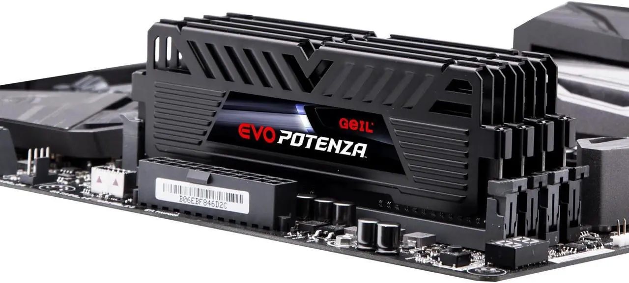 Alt view image 5 of 5 - GeIL EVO Potenza AMD/Intel 32GB (2x16GB) 288-Pin PC RAM DDR4 3200 (PC4 25600) Desktop Memory Model GAPB432GB3200C18ADC