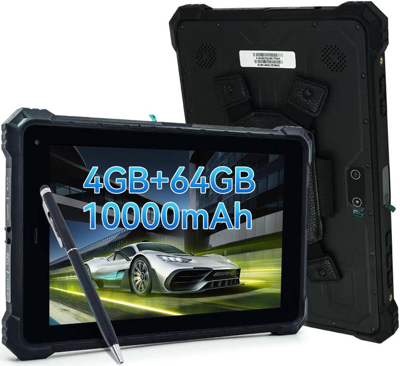 Main image of CENAVA Rugged Tablet A10ST-S, 10.1 Inch Android 10 Industrial Three-proof Tablet, 4G LTE Tablet for Work, 5MP 13MP, 4GB+64GB,10000mAh Battery,WiFi,GPS,NFC,700nit,1280x800IPS, IP68 Waterproof Tablet