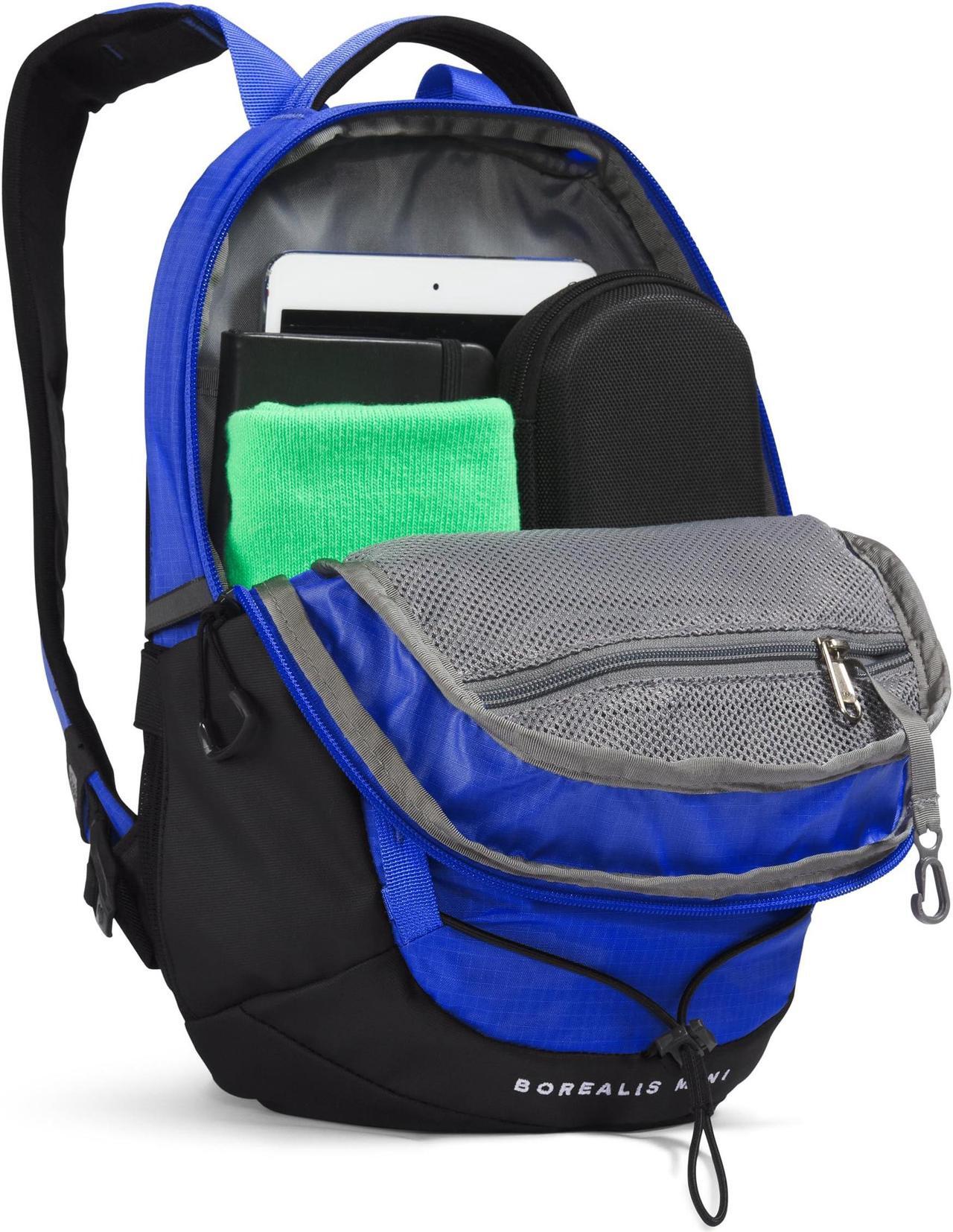 Alt view image 4 of 4 - THE NORTH FACE 10L Mini Borealis Commuter Laptop Backpack, Solar Blue/TNF Black, One Size