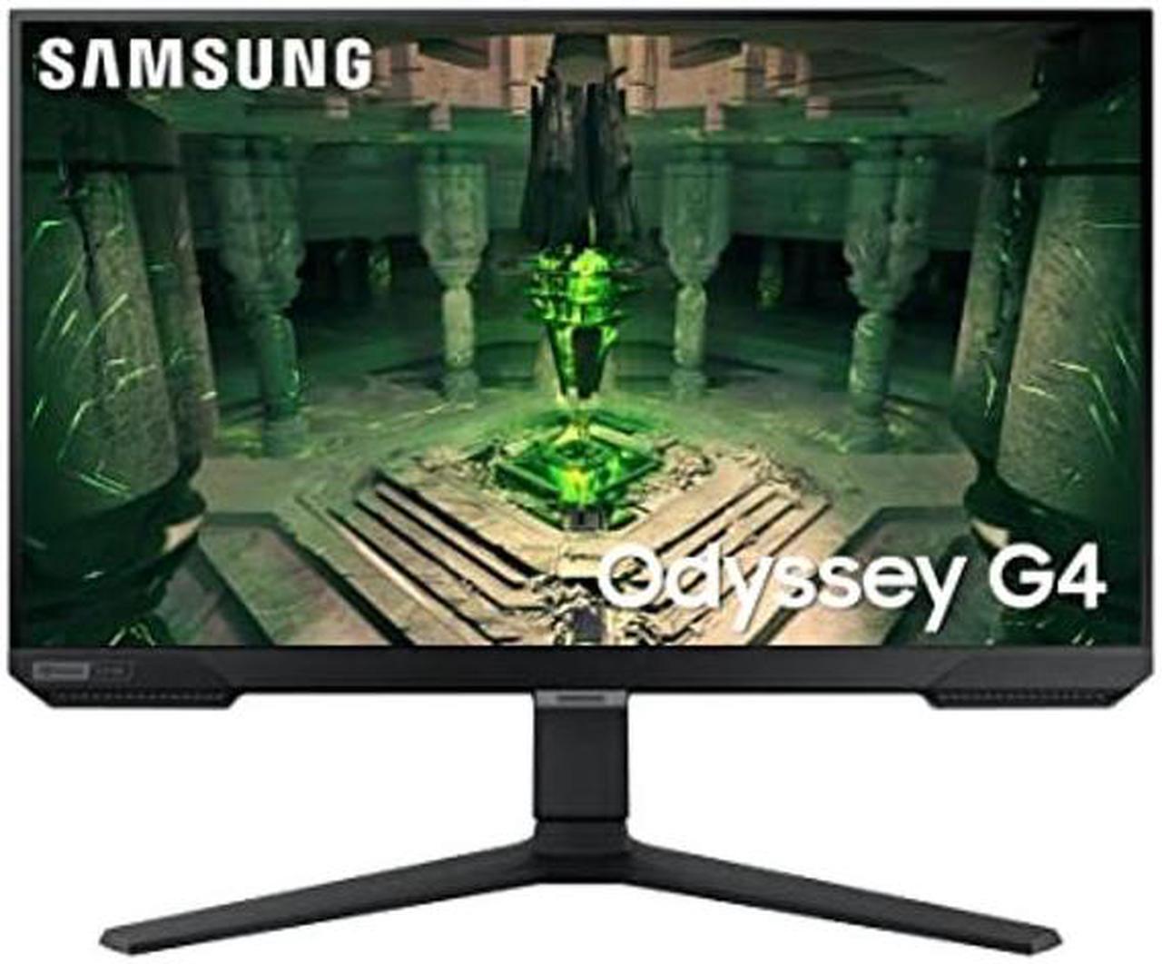 Main image of SAMSUNG 25" Odyssey G4 Series FHD Gaming Monitor, IPS, 240Hz, 1ms, G-Sync Compatible, AMD FreeSync Premium, HDR10, Ultrawide Game View, DisplayPort, HDMI, Fully Adjustable Stand, LS25BG402ENXGO