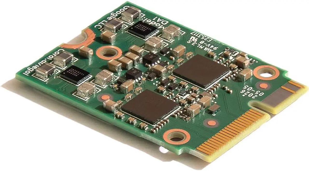 Alt view image 5 of 5 - Coral M.2 Accelerator with Dual Edge TPU ...