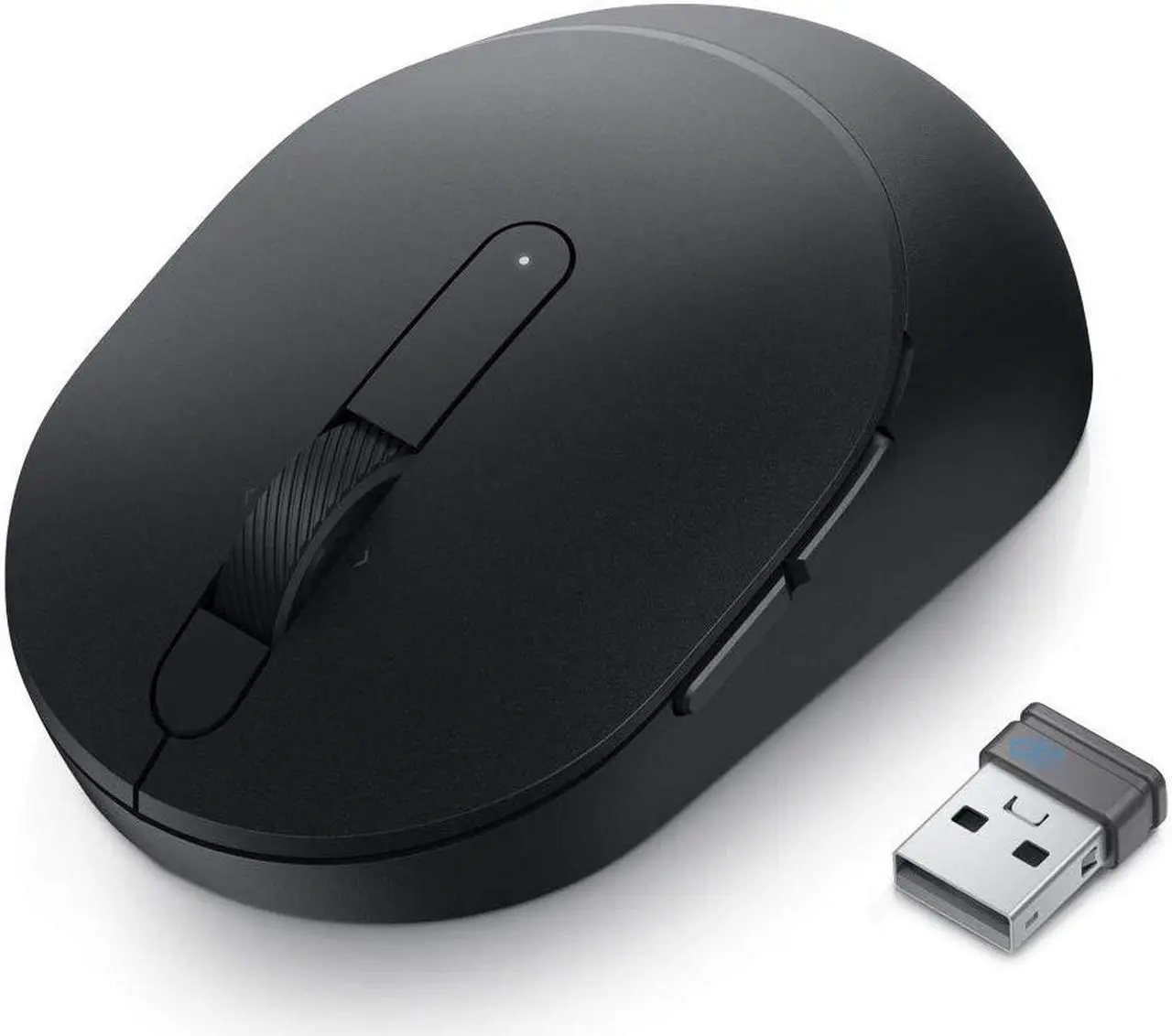 Alt view image 2 of 5 - Dell MS5120W Mobile Pro Wireless Mouse - Wireless 2.4GHz, Bluetooth 5.0, Microsoft Swift Pair Pair (Windows 10 & 11 only), Optical LED Sensor - Gray