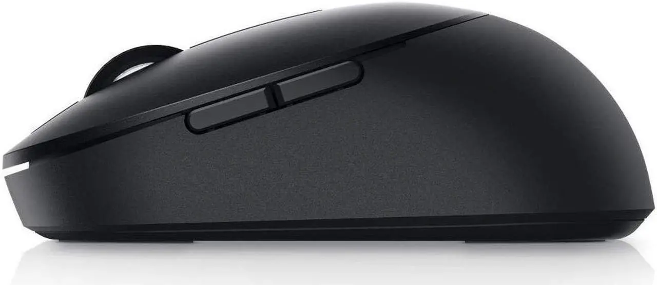 Alt view image 4 of 5 - Dell MS5120W Mobile Pro Wireless Mouse - Wireless 2.4GHz, Bluetooth 5.0, Microsoft Swift Pair Pair (Windows 10 & 11 only), Optical LED Sensor - Gray