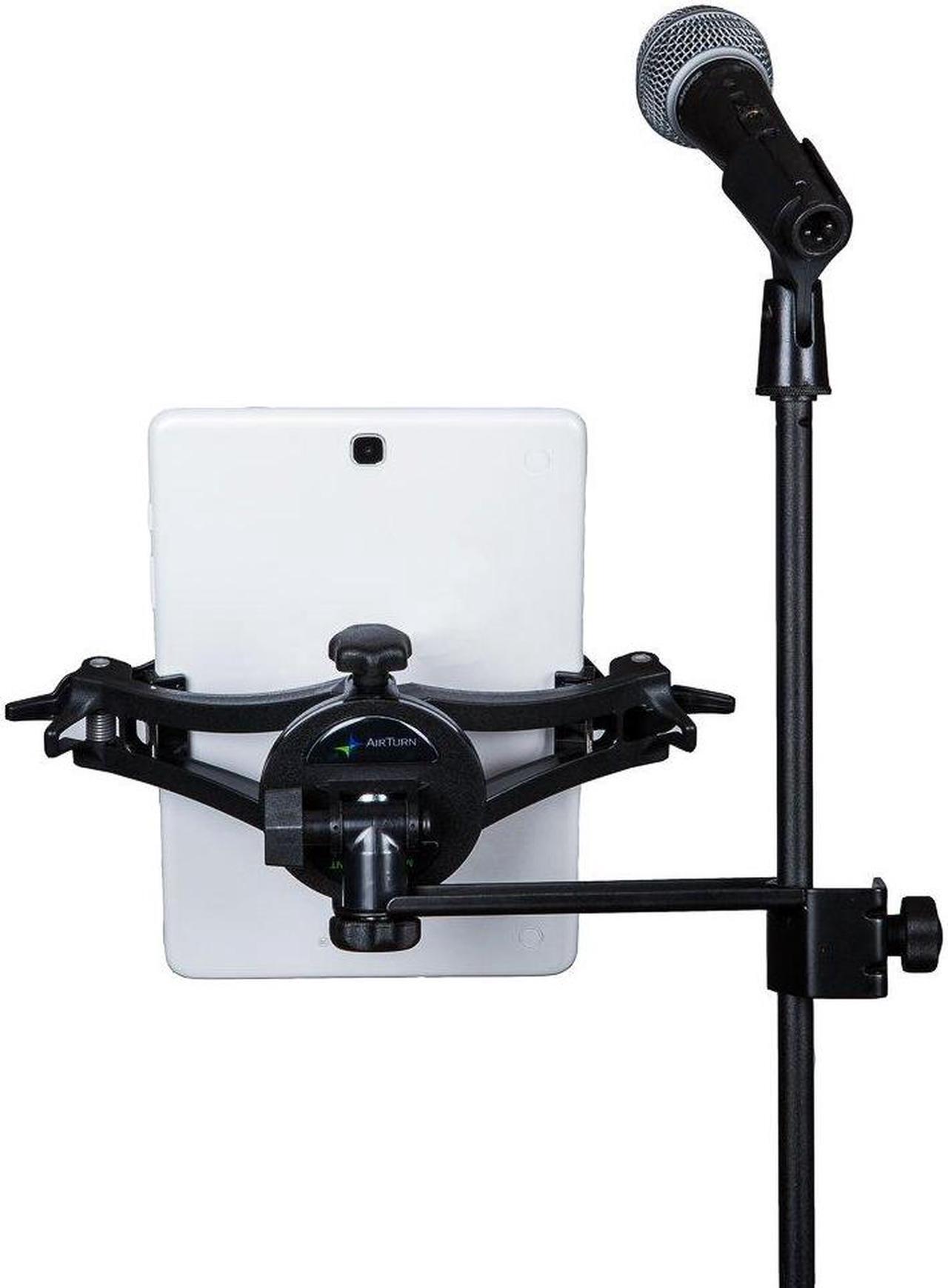 Main image of AirTurn Manos Universal Tablet and Phone Holder with Side Mount Clamp (Microphone and Mic Stand Not Included)