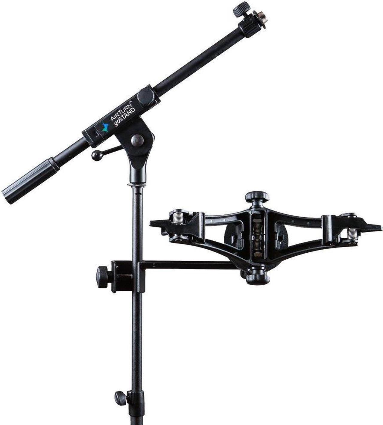Alt view image 2 of 5 - AirTurn Manos Universal Tablet and Phone Holder with Side Mount Clamp (Microphone and Mic Stand Not Included)