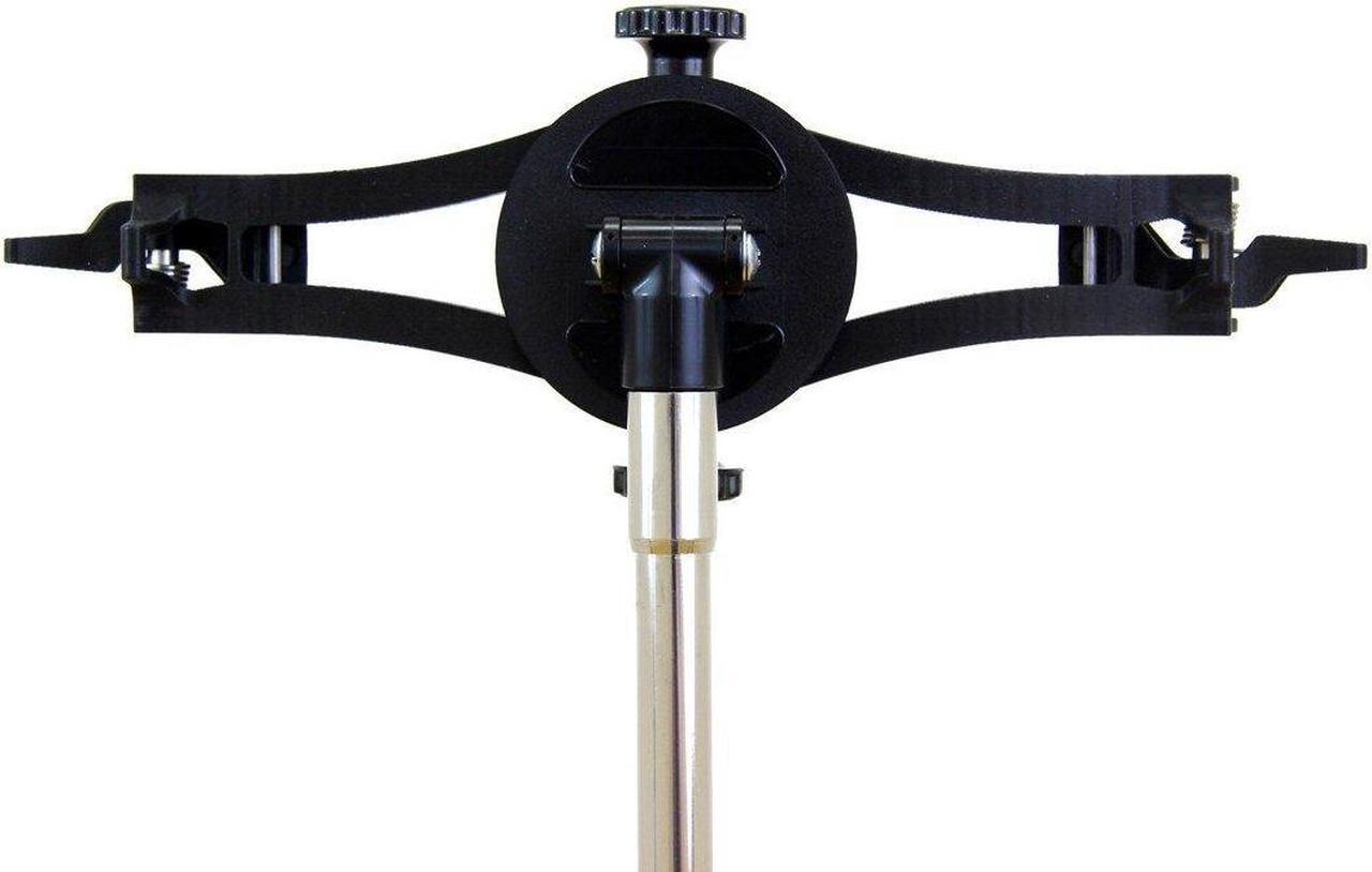 Alt view image 5 of 5 - AirTurn Manos Universal Tablet and Phone Holder with Side Mount Clamp (Microphone and Mic Stand Not Included)