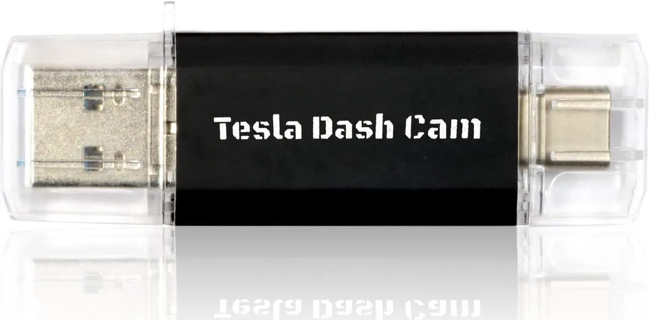 Alt view image 5 of 5 - 128 GB Tesla USBC Dashcam Flash Drive for Sentry Mode. Dual Sided Thumb Drive Dash Cam Security USB Tesla Sentry Mode