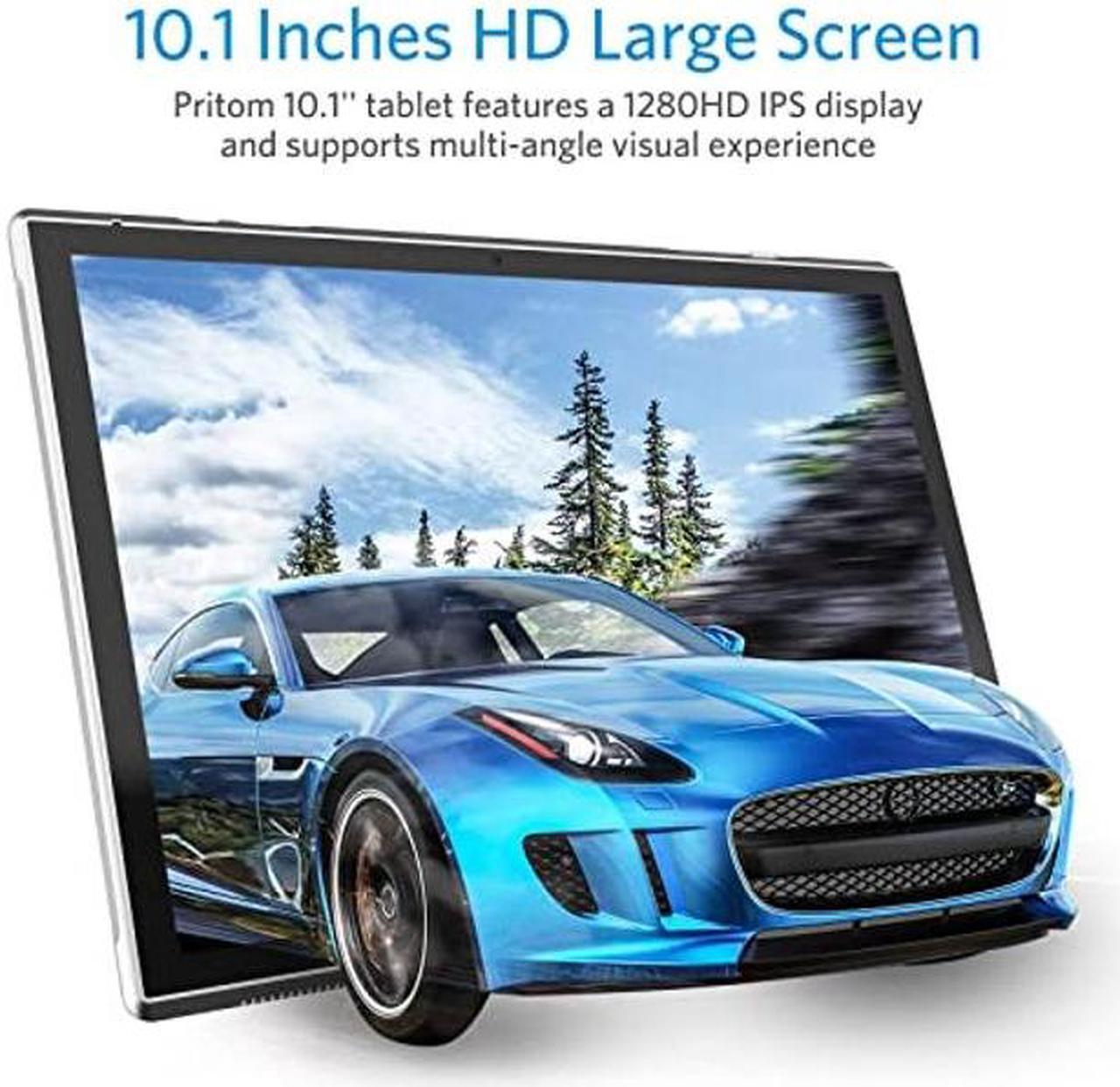 Alt view image 2 of 5 - Tablet 10 Inch Tablets, Google Android 11 Tablet 10", Quad-Core Processor Tableta Computer with 32GB ROM 2GB RAM, 2+8MP Camera WiFi BT 10.1 in HD Display Tab, 6000mAh Long Battery Life Tablet PC New.