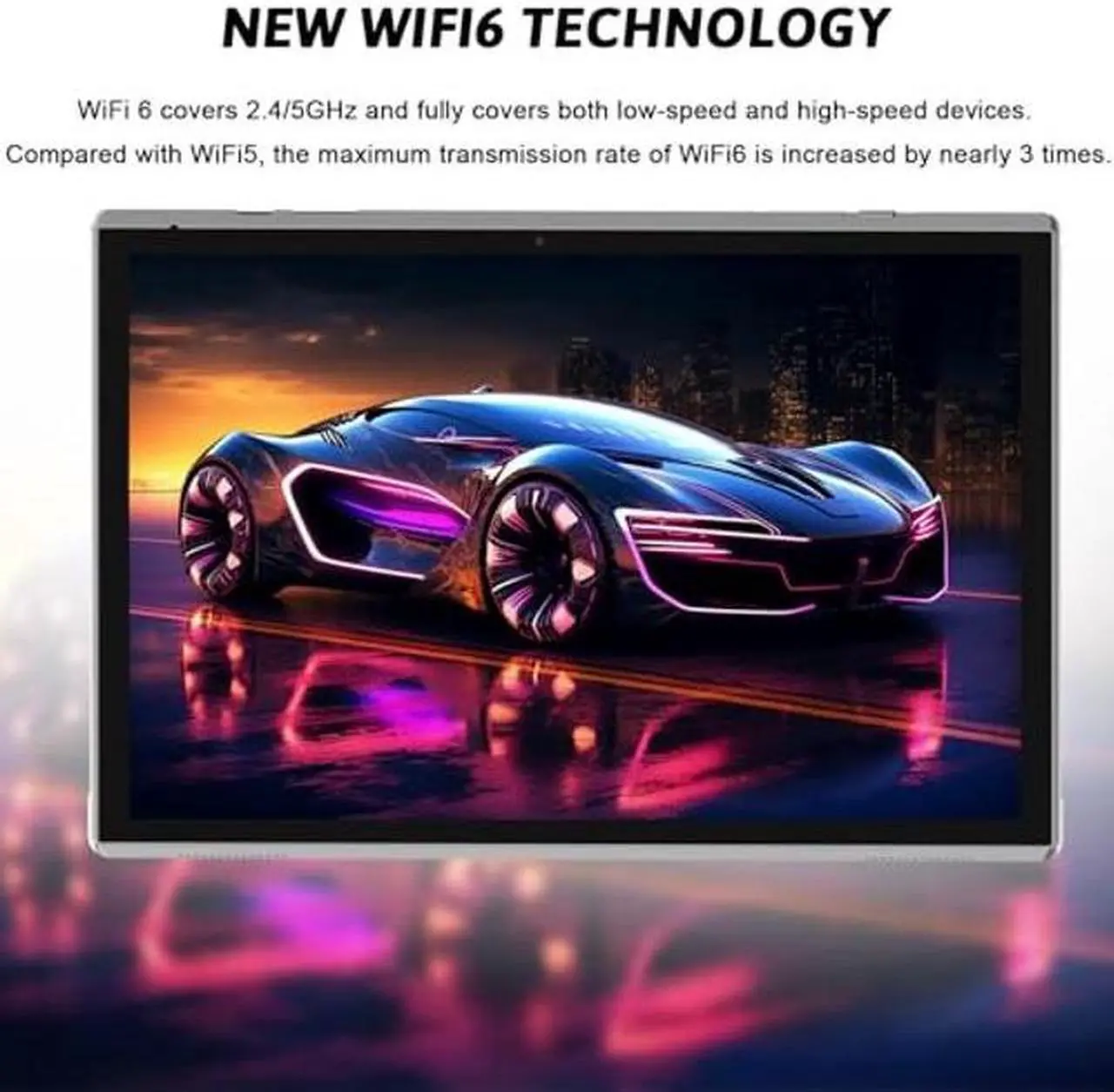 Alt view image 5 of 5 - ATOZEE 10 Inch Tablet Android 14 Tablets,10" Tableta Computer 6GB RAM 32GB ROM 1024GB Expand, 2MP+8MP Dual Camera WiFi6 BT 1280x800 IPS 10.1 in HD Display Tab, 6000mAh Long Battery Life Tablet PC