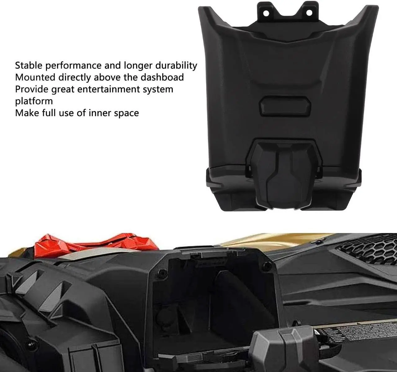 Alt view image 2 of 5 - Electronic Device Tablet Phone Holder, Device Tablet Holder Storage Mount Electronic Device Holder Compatible with Maverick X3 Accessories Storage Box Organizer Tray