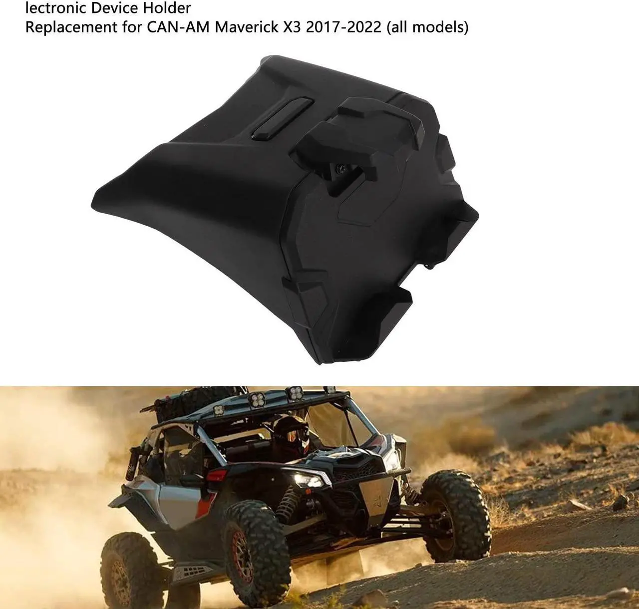Alt view image 4 of 5 - Electronic Device Tablet Phone Holder, Device Tablet Holder Storage Mount Electronic Device Holder Compatible with Maverick X3 Accessories Storage Box Organizer Tray