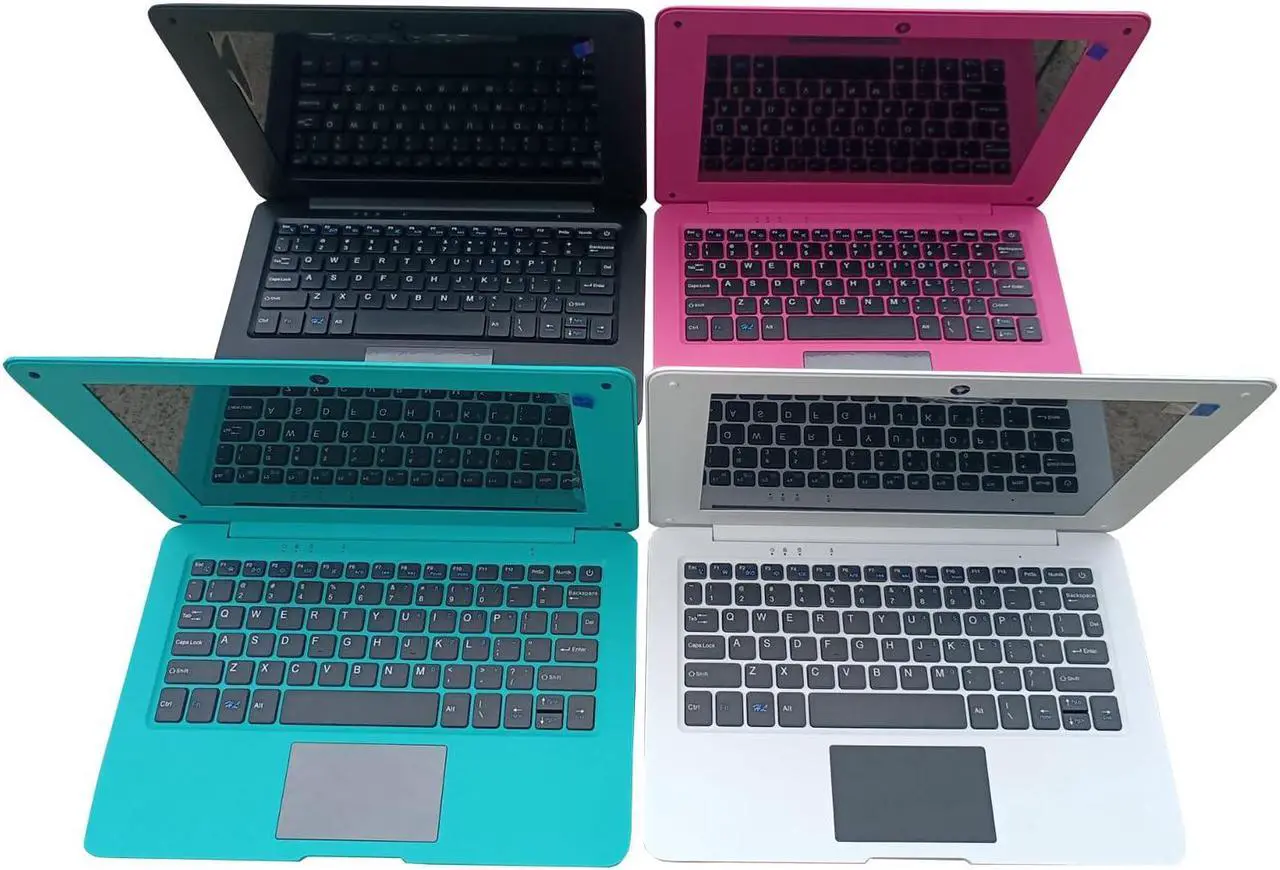 Alt view image 3 of 5 - Laptop Computer Mini 10 Inch Quad Core Powered by Android 12 Netbook 64GB Small Computer with WiFi Webcam Bluetooth,Charger Mouse Included,Suitable for Children and Students, 4 Color Options (Black)
