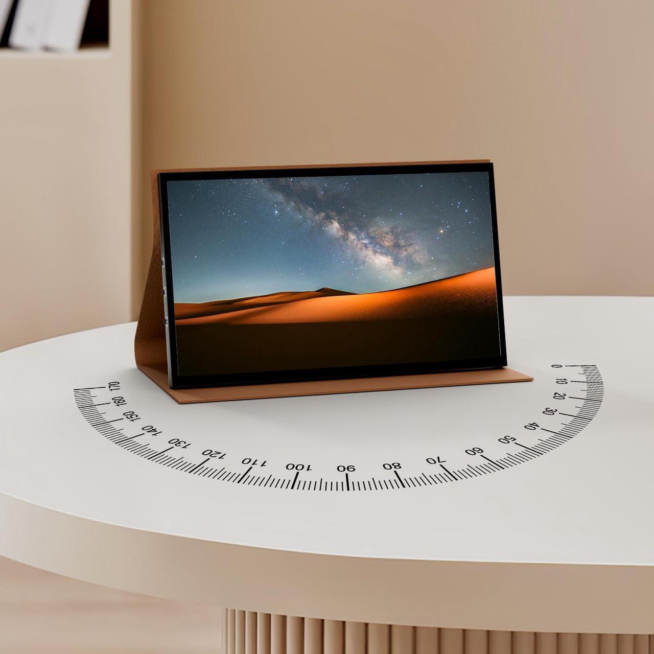 Alt view image 3 of 5 - JUN-ELECTRON 7 inch Touch Screen 1024x600 IPS LCD Display, Mini HDMI Portable Monitor for Raspberry Pi/Laptop/PC/Game Console