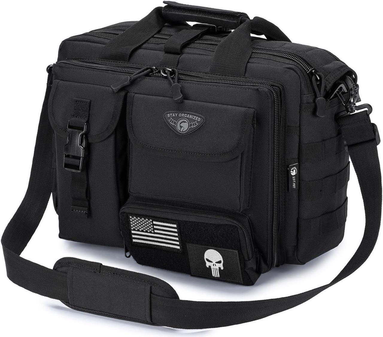Main image of Stypos Tactical Messenger Bag, Tactical Briefcase for Man Military Laptop Bag Messenger Shoulder Bag