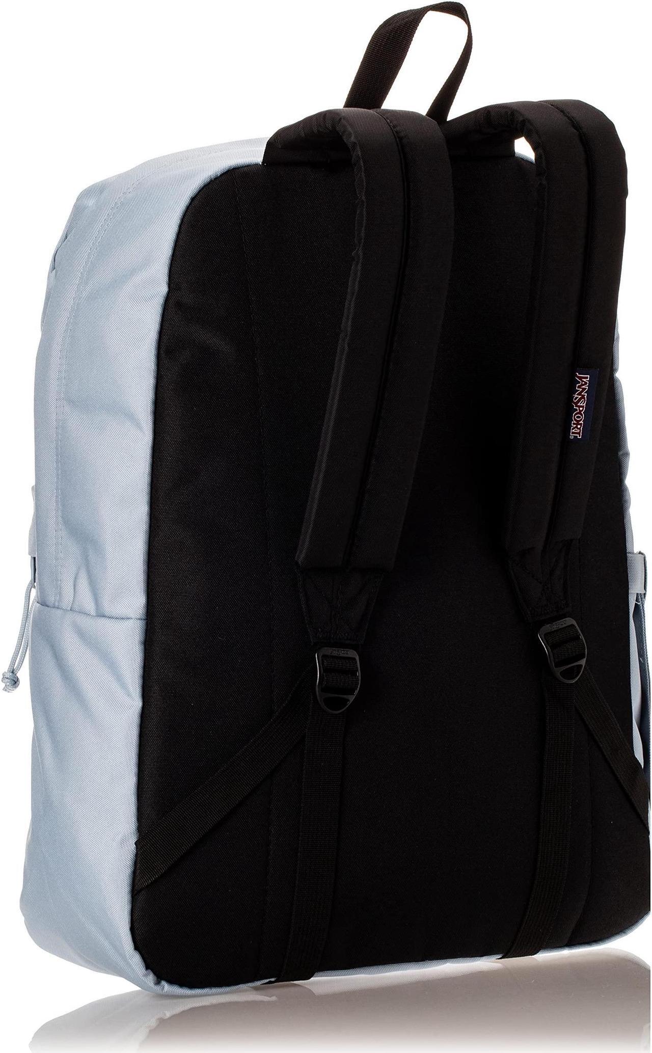 Alt view image 2 of 5 - JanSport SuperBreak Plus Backpack with Padded 15-inch Laptop Sleeve and Integrated Bottle Pocket - Spacious and Durable Daypack for Work and Travel - Blue Dusk