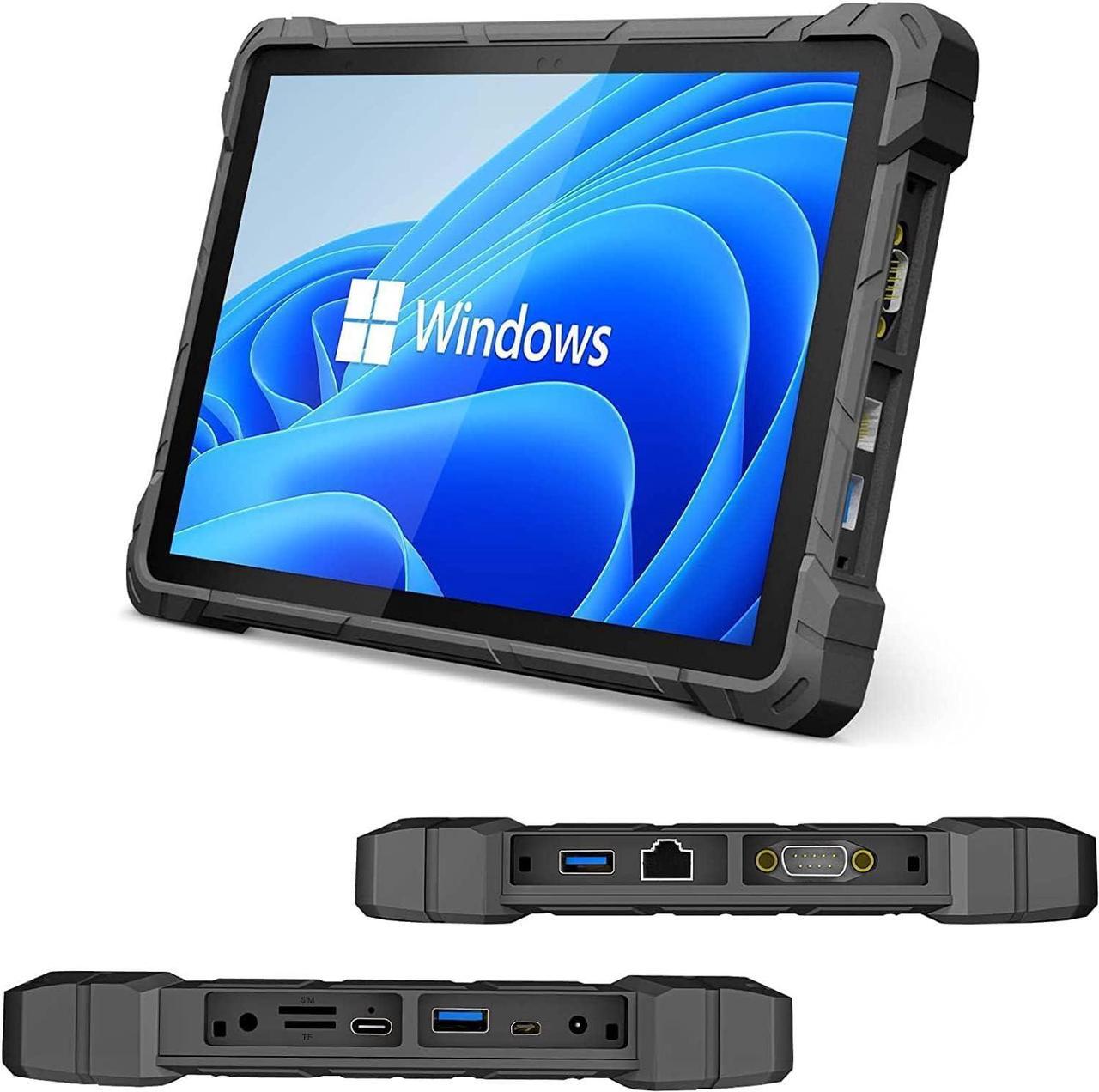 Main image of HEIGAOLA Rugged Tablet Win 11 Pro,Celeron Quad-Core 8GB RAM/128 GB ROM,4G LTE GPS FHD 10.1 INCH Touchscreen HDMI2.0 Tablet PC IP67 Waterproof,16000mAh Battery,BT 5.2 WiFi 5 Ethernet