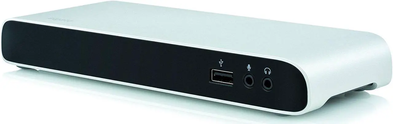 Alt view image 3 of 5 - Elgato Thunderbolt 2 Dock - with 50 cm Thunderbolt Cable, 20Gb/s, 4K Support, 2X Thunderbolt 2, 3X USB 3.0, Audio Input and Output, Gigabit Ethernet, Aluminum Chassis