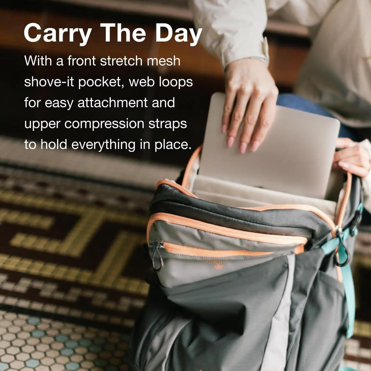 Alt view image 5 of 5 - Osprey Flare Everyday Laptop Backpack, Black