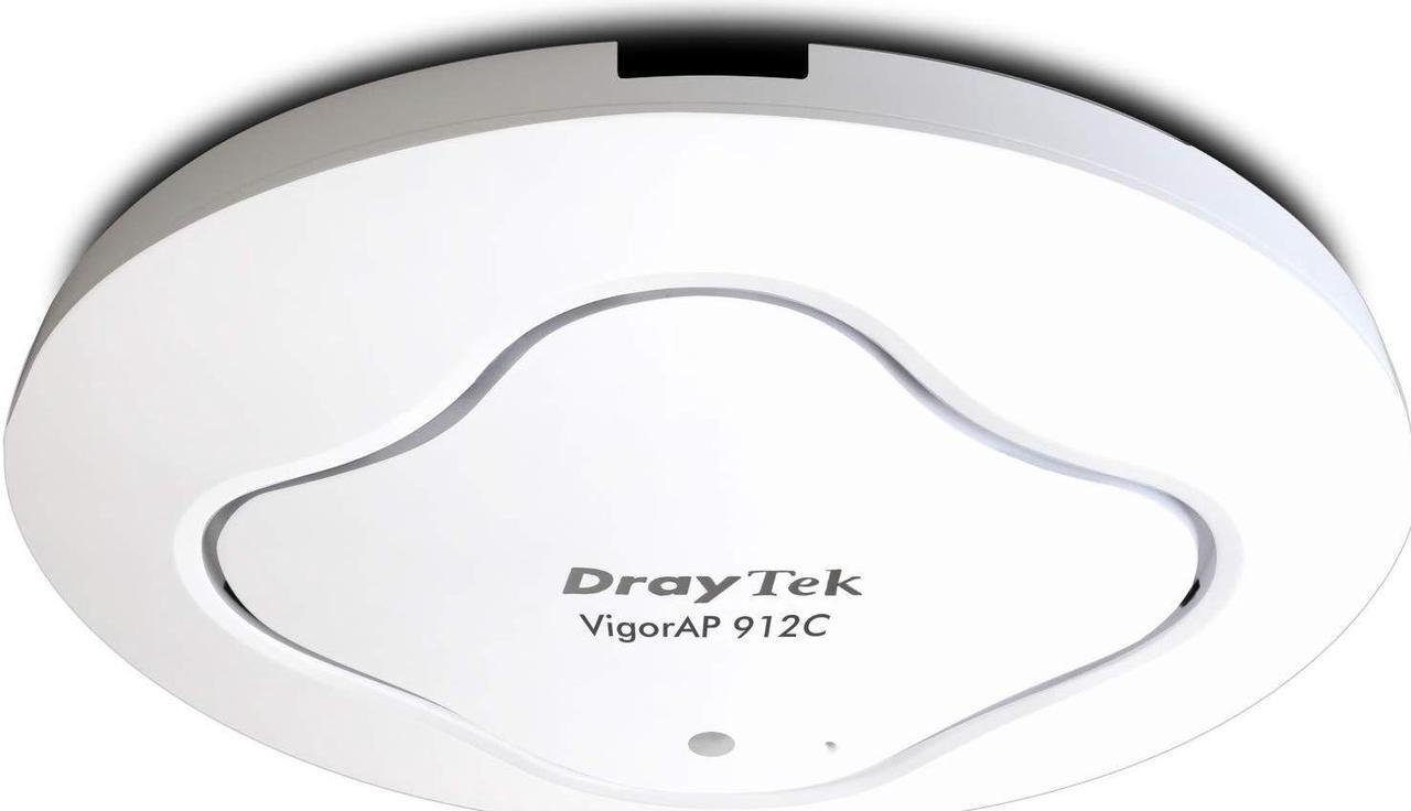 Alt view image 2 of 5 - DrayTek VigorAP 912C Ceiling Mesh Wireless 802.11ac Range Extender and Access Point