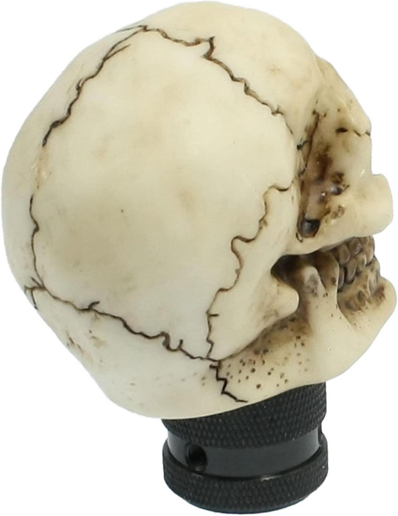 Alt view image 4 of 4 - uxcell Skull Head Shape Gear Shift Knob for Auto Car