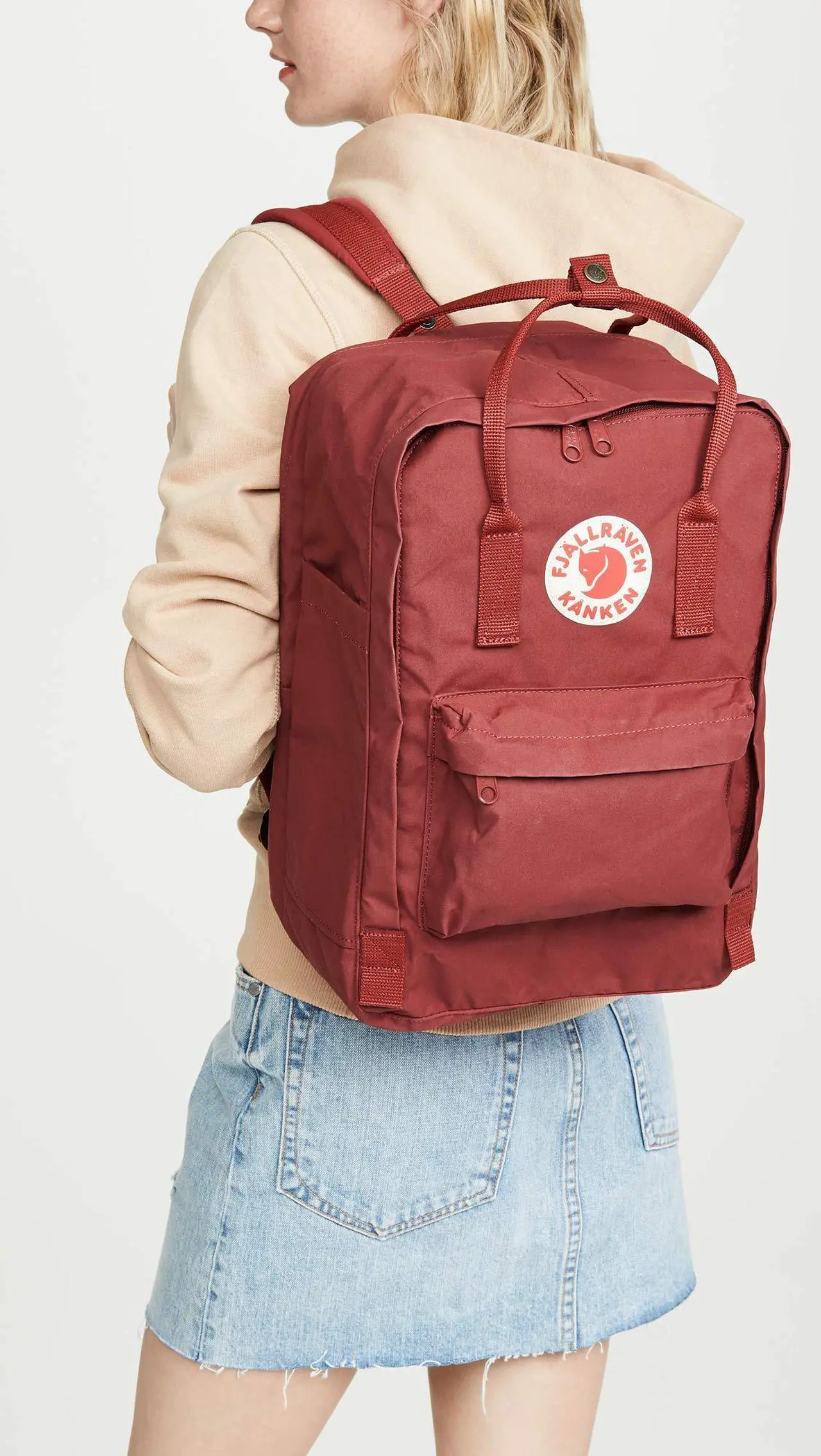 Alt view image 4 of 5 - Fjallraven Women's Kanken 15" Laptop Backpack, Ox Red, One Size