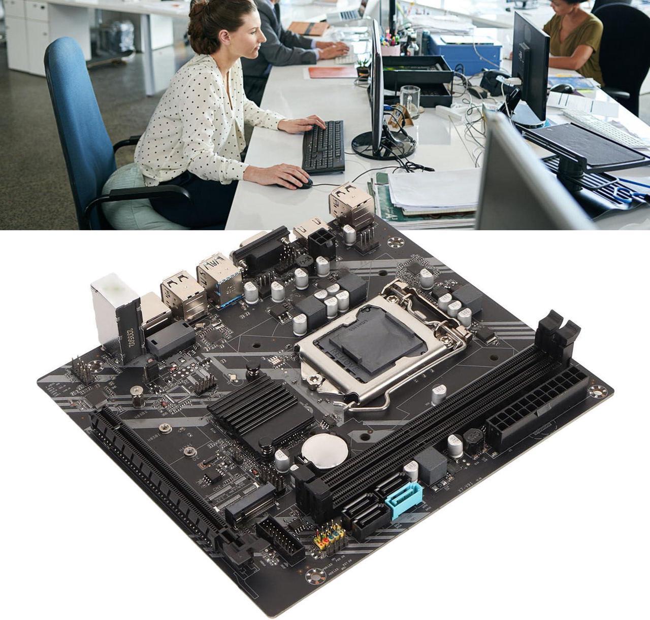 Alt view image 4 of 5 - LGA 1155 Gaming Motherboard, DDR3 4 USB2.0 2 USB3.0, PCIe X16 SATA3.0, Support M.2 NVME, Desktop Computer Motherboards for Intel B75