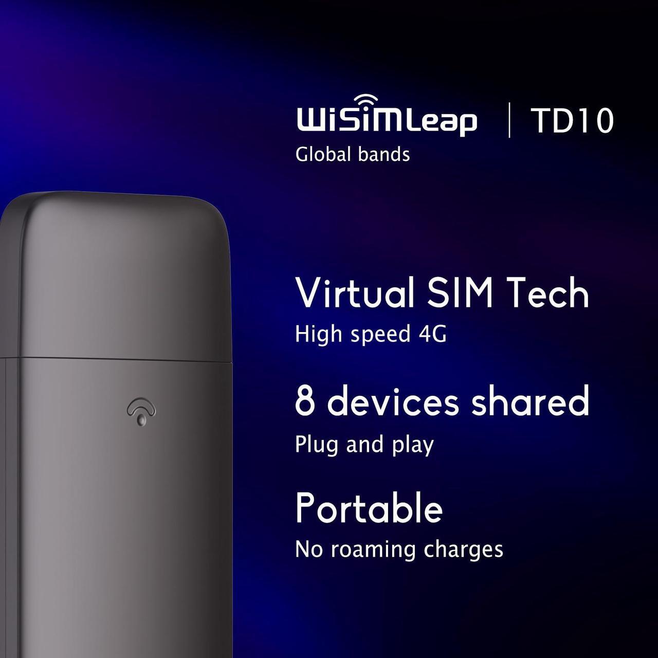Alt view image 2 of 5 - Mobile Hotspot Device for Global Travel 4G Pocket Router WiFi Dongle Car Hotspot WiFi Laptop Hotspot No Roaming Charges No Physical Card No Contracts 150 Countries 20GB for US