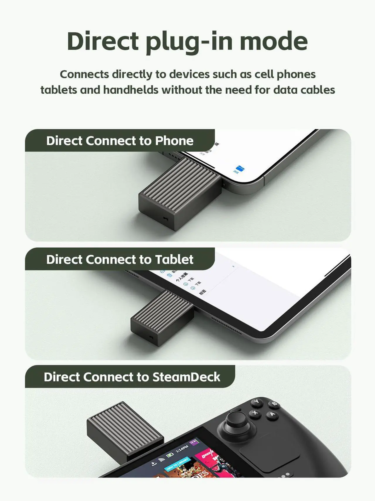 Alt view image 3 of 5 - Hagibis 2230 M.2 NVMe SSD Enclosure with Cooling Fan for iPhone 16 15 Pro Max ProRes, USB 3.2 Gen 2 10Gbps to NVMe PCI-E External M.2 SSD Case for MacBook Laptop iPad Android