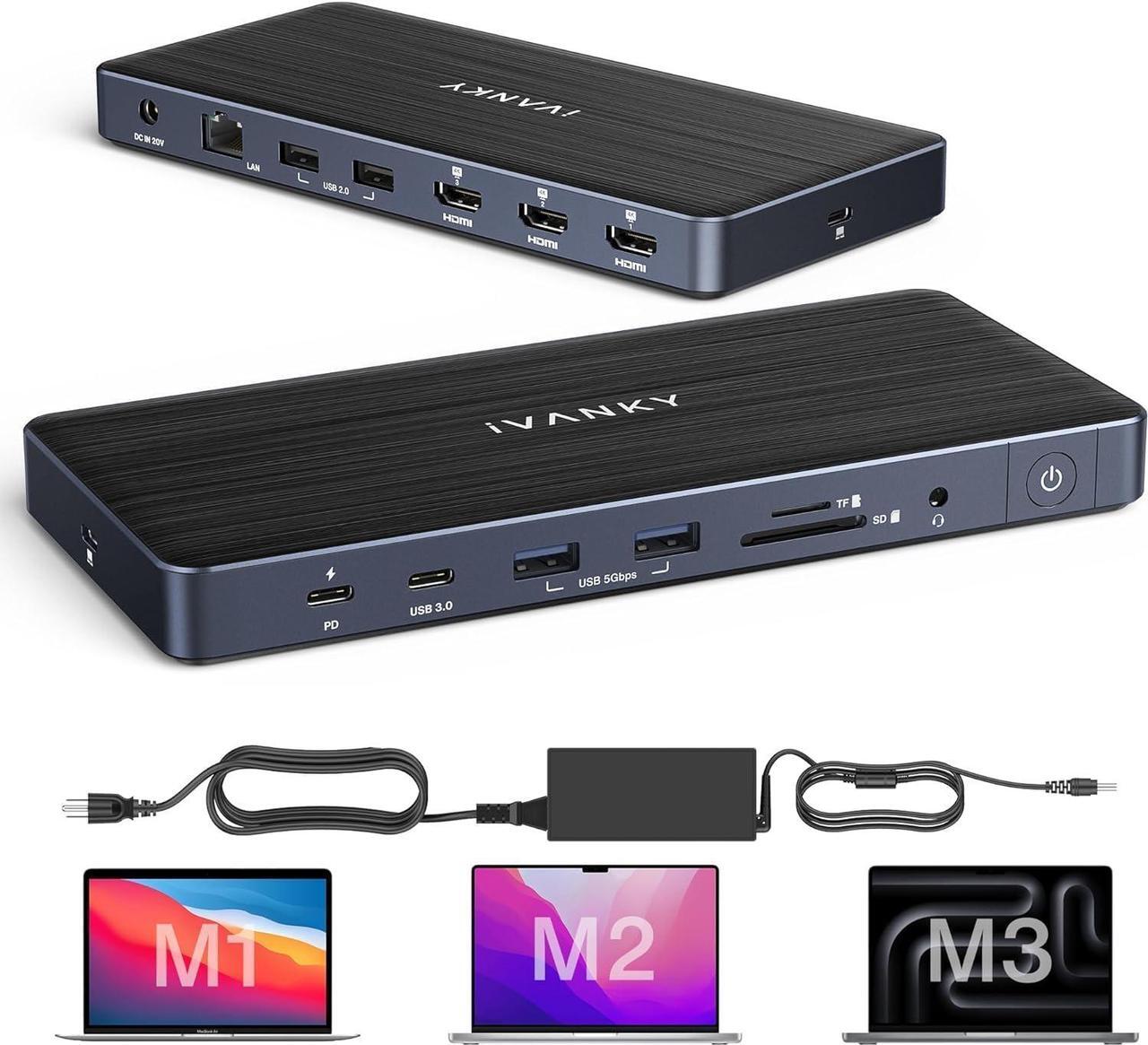 Alt view image 2 of 5 - iVANKY FusionDock Pro 1+ and USB C to HDMI Charging Cable Set
