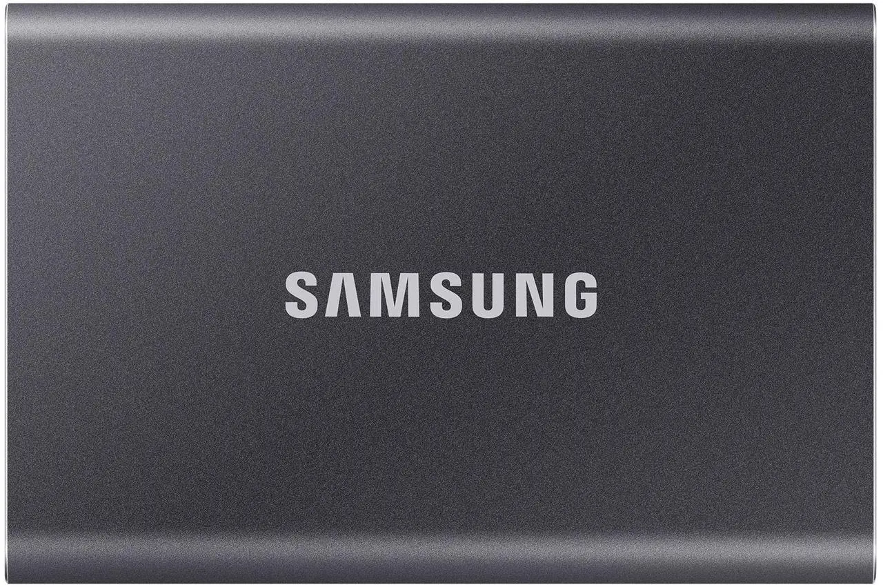Main image of Samsung T7 Portable SSD 500GB - Up to 1050MB/s - USB 3.2 External Solid State Drive, Blue (MU-PC500H/AM)
