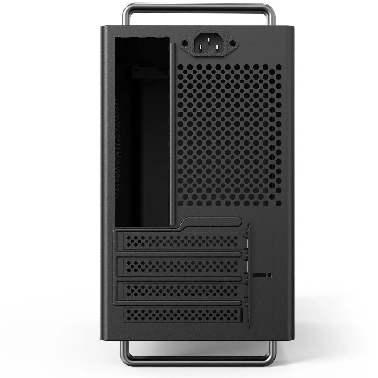 Alt view image 5 of 5 - Micro ATX Case, MATX PC Case with Handle for ITX MATX Motherboard, Support for 240 mm Coolers, Graphics Cards up to 310 mm Length, and Micro Power Supply and ATX Standard Power Supply(Without Fans)