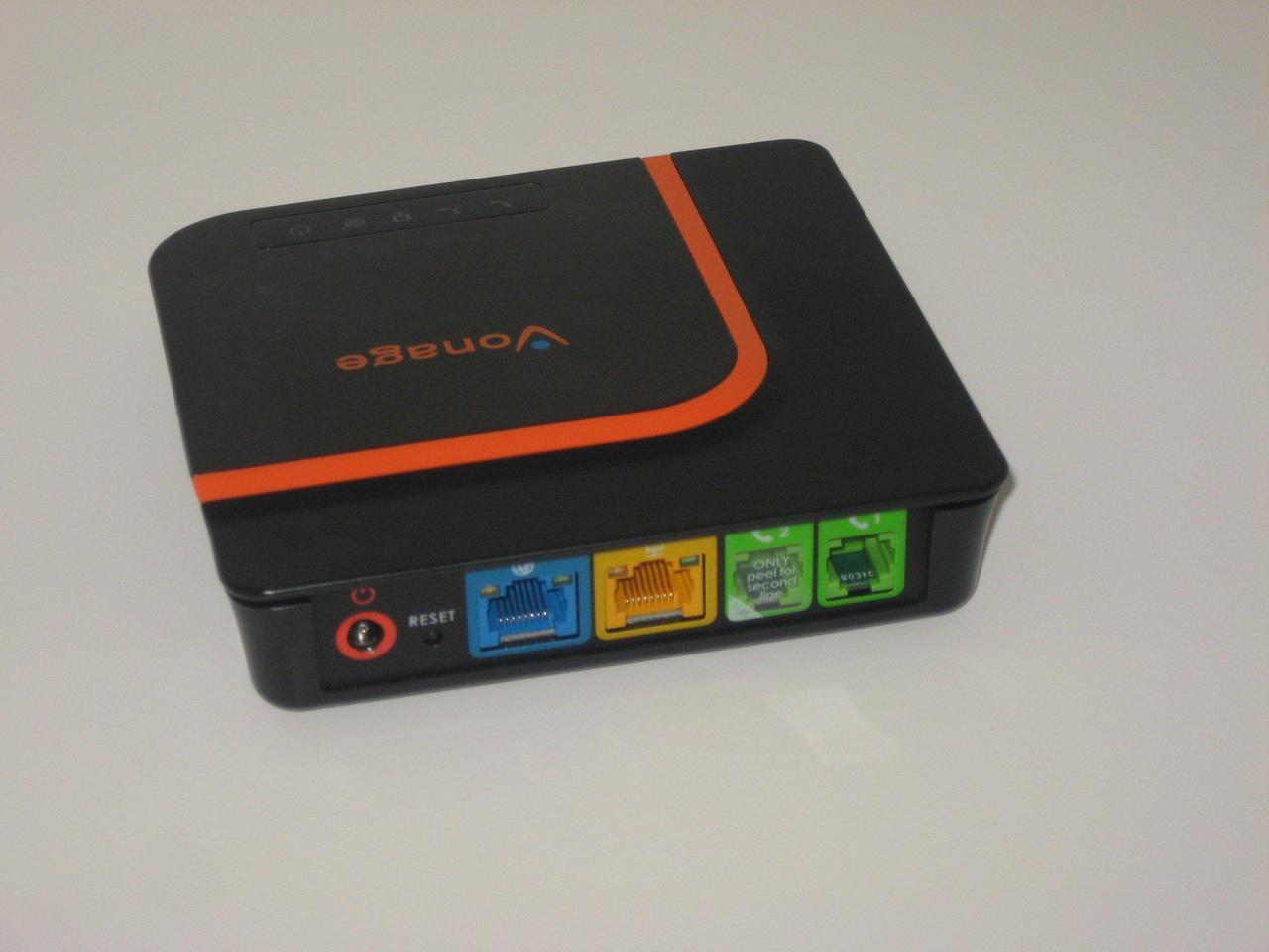 Alt view image 2 of 3 - Vonage VDV22-VD V-Portal Router with Phone Adapter