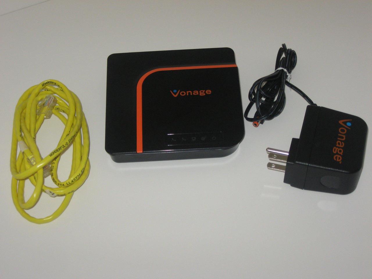 Alt view image 3 of 3 - Vonage VDV22-VD V-Portal Router with Phone Adapter