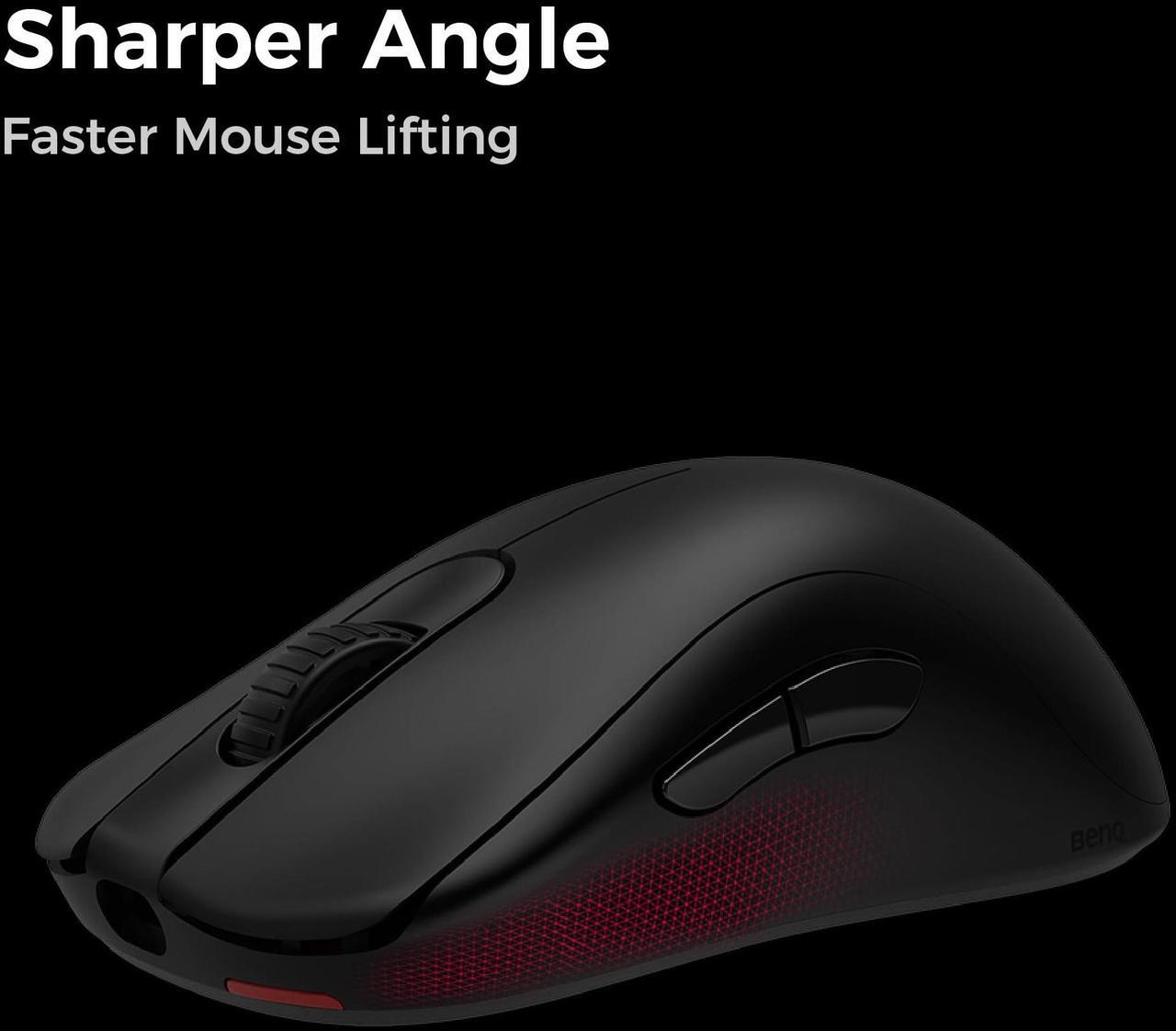 Alt view image 4 of 5 - BenQ Zowie ZA13-DW 4K Wireless Mouse for Esports,  Sports Science, 4K Enhanced Receiver, 65g, Symmetrical, Driverless, 3950 Sensor, 4K Polling Rate