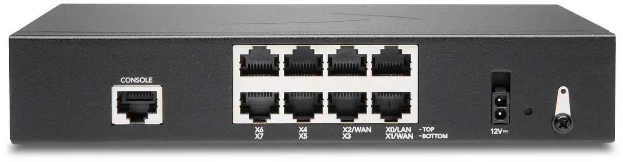 Alt view image 2 of 5 - Sonicwall TZ370 Network Security Appliance (02-SSC-2825) | Next-Generation Firewall | Zero-Touch Deployment | 8X 1GbE Ports