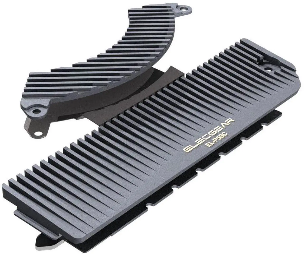 Main image of ElecGear PS5 Pro and Slim SSD Heatsink Ultra, EL-P5SP Heat Pipe + 2X Aluminum Coolers + Heat Bridge for Internal M.2 NVMe 4.0 Gen4 SSD, Thermal Pads and SSD Mounting Post Kit