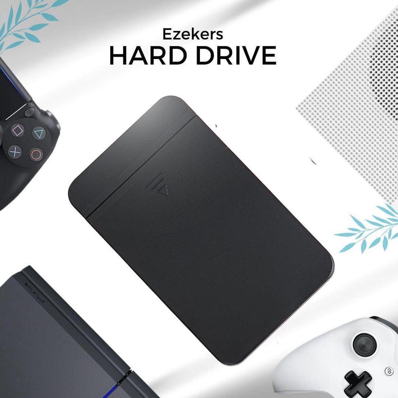 Alt view image 2 of 5 - ezekers Portable 500GB External Hard Drive HDD -- USB 3.0 & USB C for PC, Mac, PlayStation, Phone (Andriod and iPhone 15/16) & Xbox - Ultra Fast