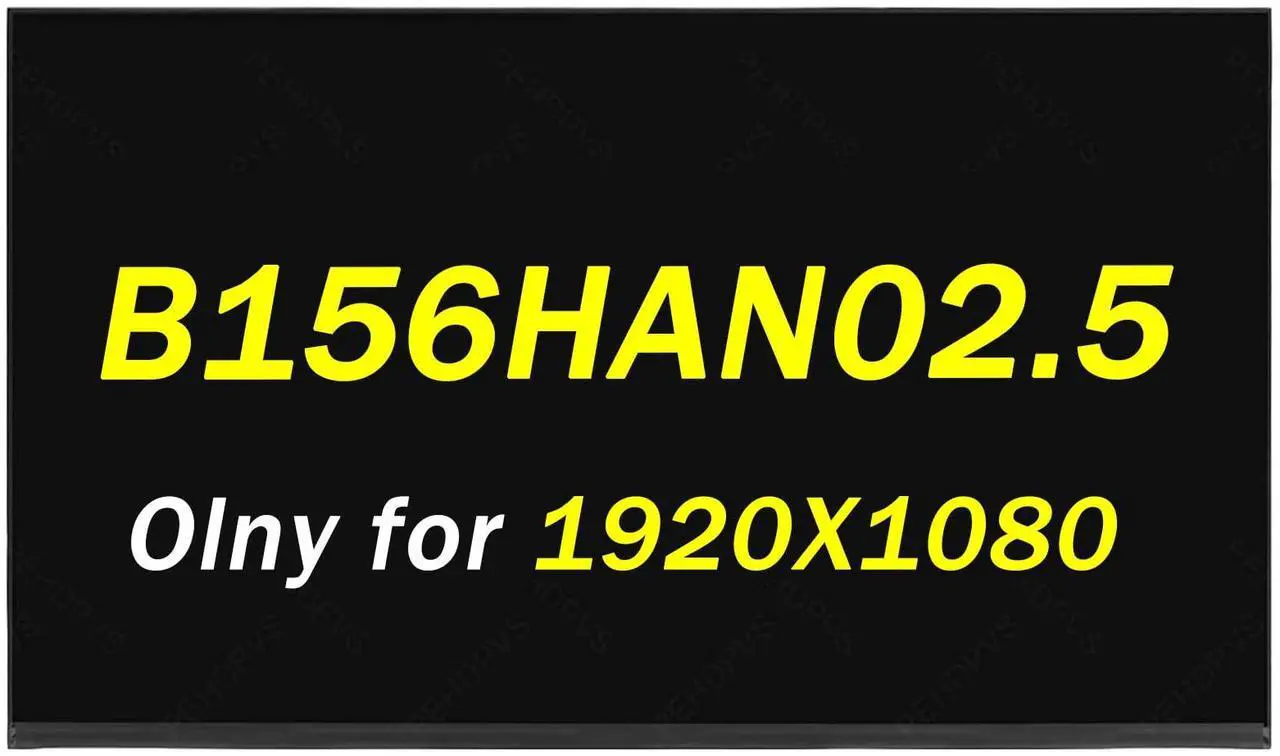 Main image of B156HAN02.5 Replacement for DELL Latitude 5520 5510 5500 NV156FHM-N4H NV156FHM-N4L NV156FHM-N4T N156HCA-E5A FHD 1920x1080 30Pins 60Hz 15.6" LCD Screen Laptop Display Panel (Only for Non-Touch Screen)