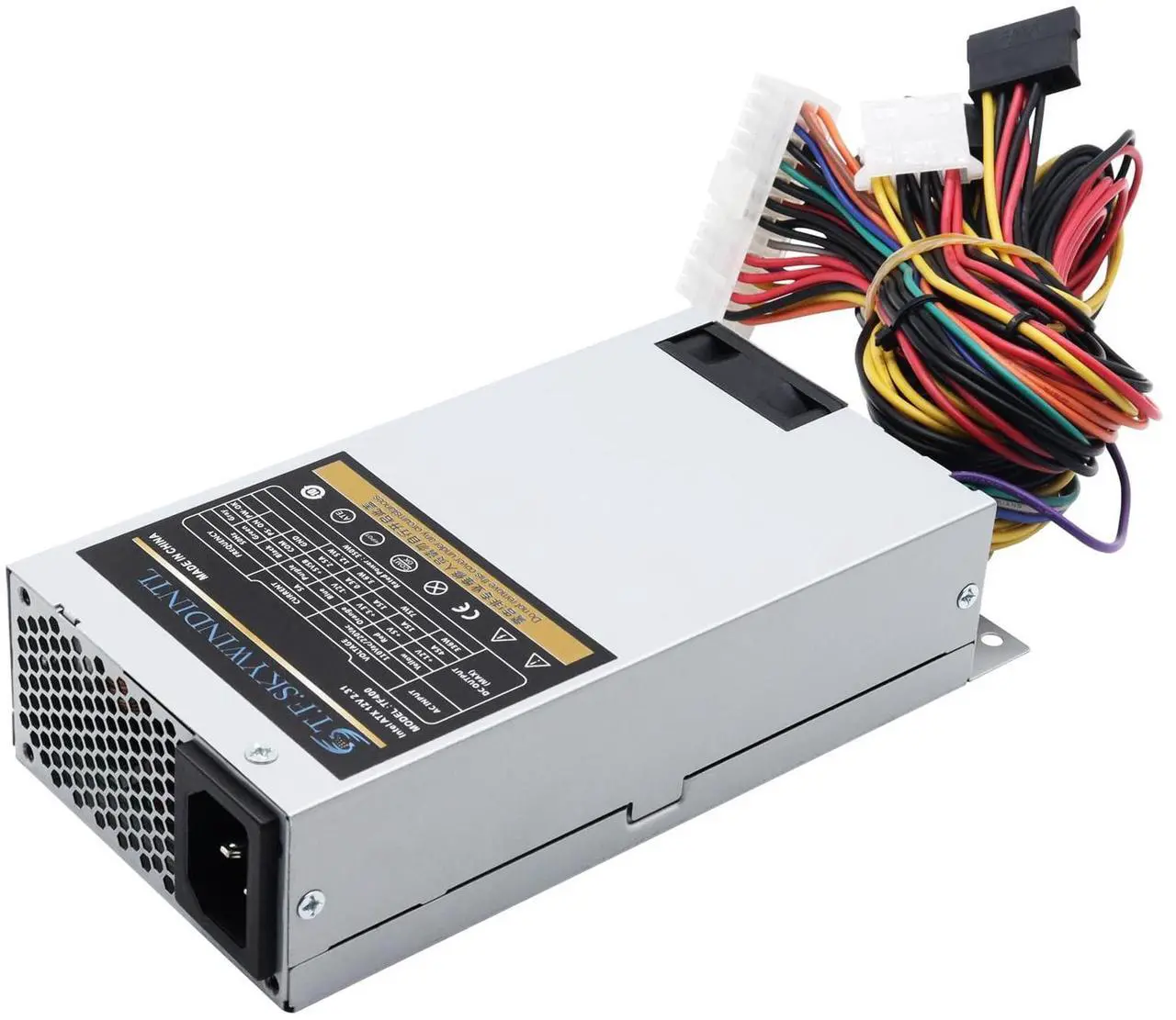 Alt view image 2 of 5 - T.F.SKYWINDINTL Flex ATX Power Supply 350W - Small 1U PSU for Mini ITX, POS, Server, Game Console - Hi-Efficiency, Low-Noise, Stable Power Delivery, Non-Modular, Full Voltage Range