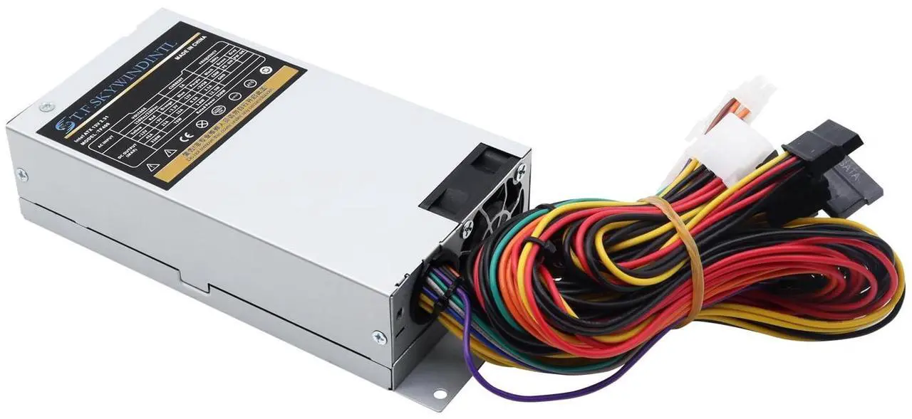 Alt view image 3 of 5 - T.F.SKYWINDINTL Flex ATX Power Supply 350W - Small 1U PSU for Mini ITX, POS, Server, Game Console - Hi-Efficiency, Low-Noise, Stable Power Delivery, Non-Modular, Full Voltage Range