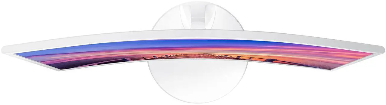 Alt view image 5 of 5 - SAMSUNG 27" CF391 Curved FHD 1080P LED Monitor, White - 1800R Curvature, Full HD 1920 x 1080 Resolution, 16:9 Aspect Ratio, 4 ms Response Time, 3000:1 Static Contrast Ratio, VGA HDMI Inputs