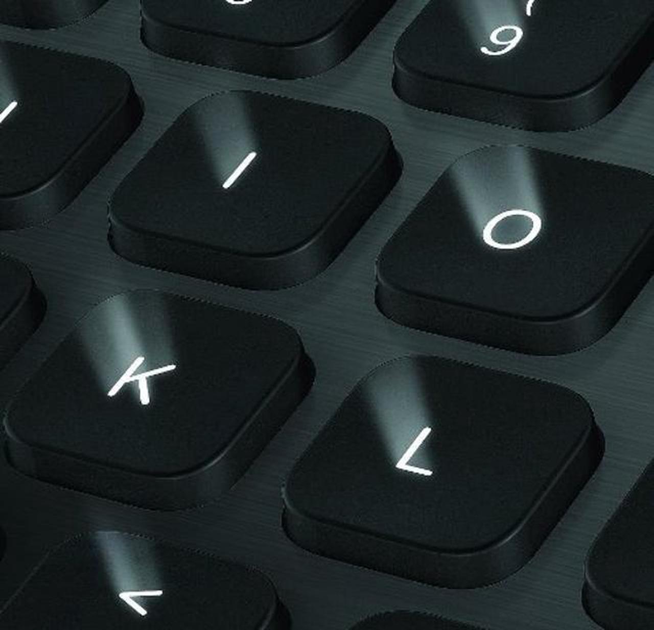 Alt view image 2 of 4 - Logitech Bluetooth Illuminated Keyboard K810