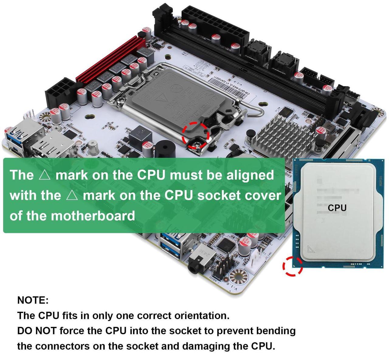 Alt view image 4 of 5 - StoneStorm Q670 8-Bay NAS Mini ITX Motherboard(LGA1700, 12th/13th/14th Gen. Desktop Processor), 2*U-DIMM DDR5 MAX 64G, 3*M.2 NVMe, 8*SATA, i226-LM 2.5G vPro, 3*USB3.2, 1*Type-C 20Gbps, Dual 4K Display