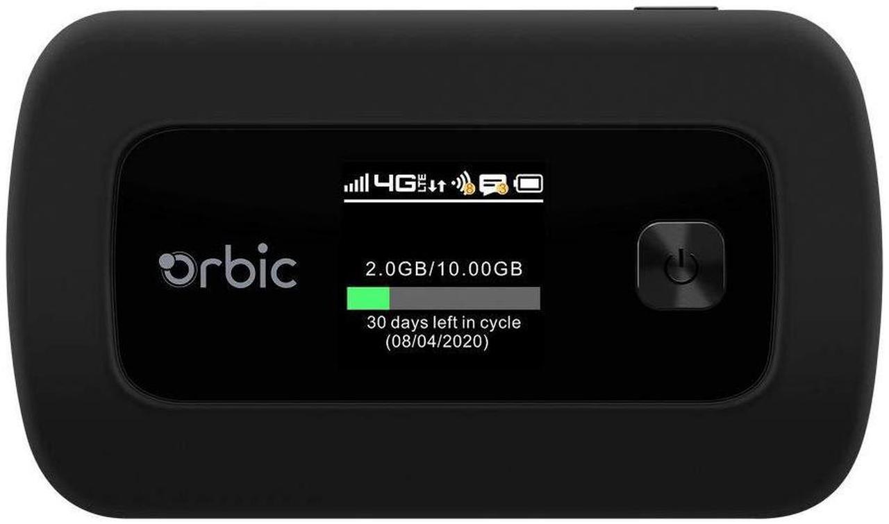 Main image of Orbic Verizon Speed Mobile Hotspot | 4G LTE |Connect up to 10 Wi-Fi Enabled Devices | Up to 12 hrs of Usage time |Up to 5 Days of Stand-by time | Great for Remote Workers