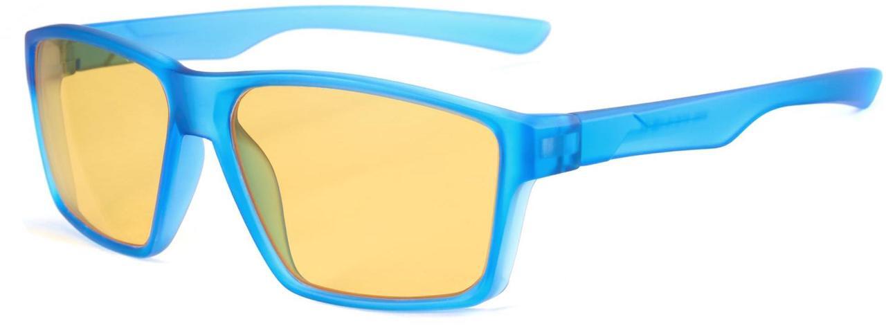 Main image of Cyxus Yellow-Tinted Blue Light Blocking Glasses for Men Women Gaming Glasses Reduce Eye Strain Sleep Better(8303Y05 Yellow Lens Blue Frame)