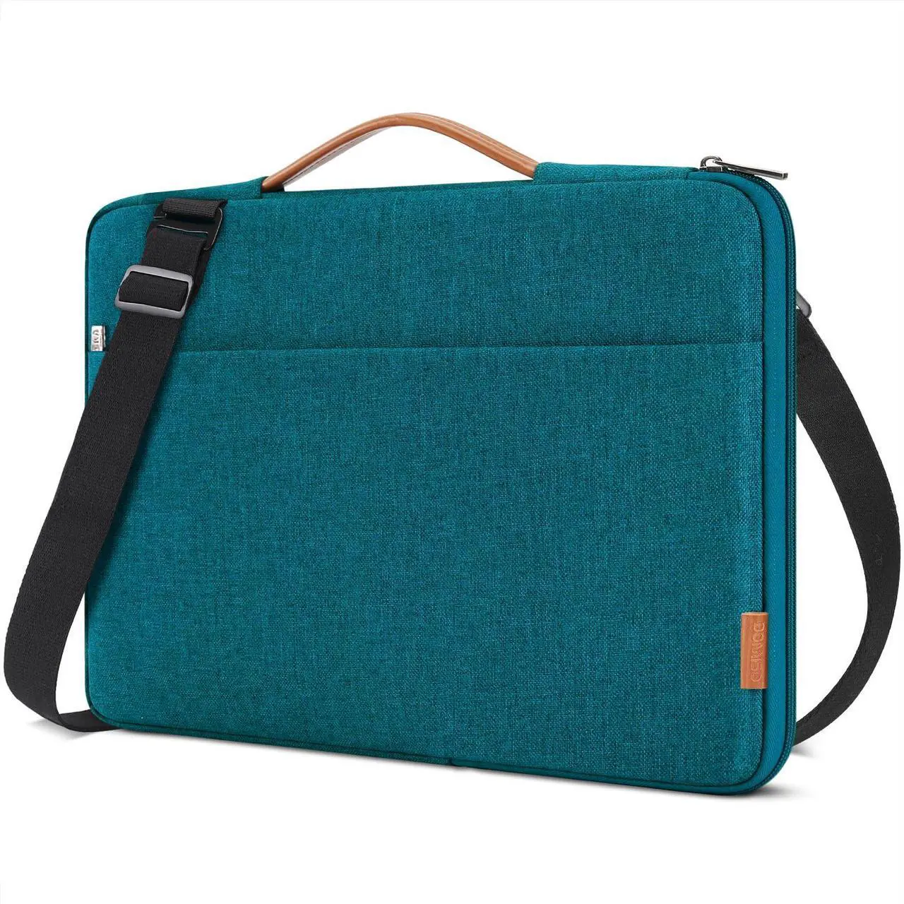 Main image of DOMISO 17.3 Inch Laptop Bag Cover Waterproof Shockproof Notebook Sleeve Case Shoulder Bag Protective Cover for 17.3" MSI, Lenovo IdeaPad 321, Teal